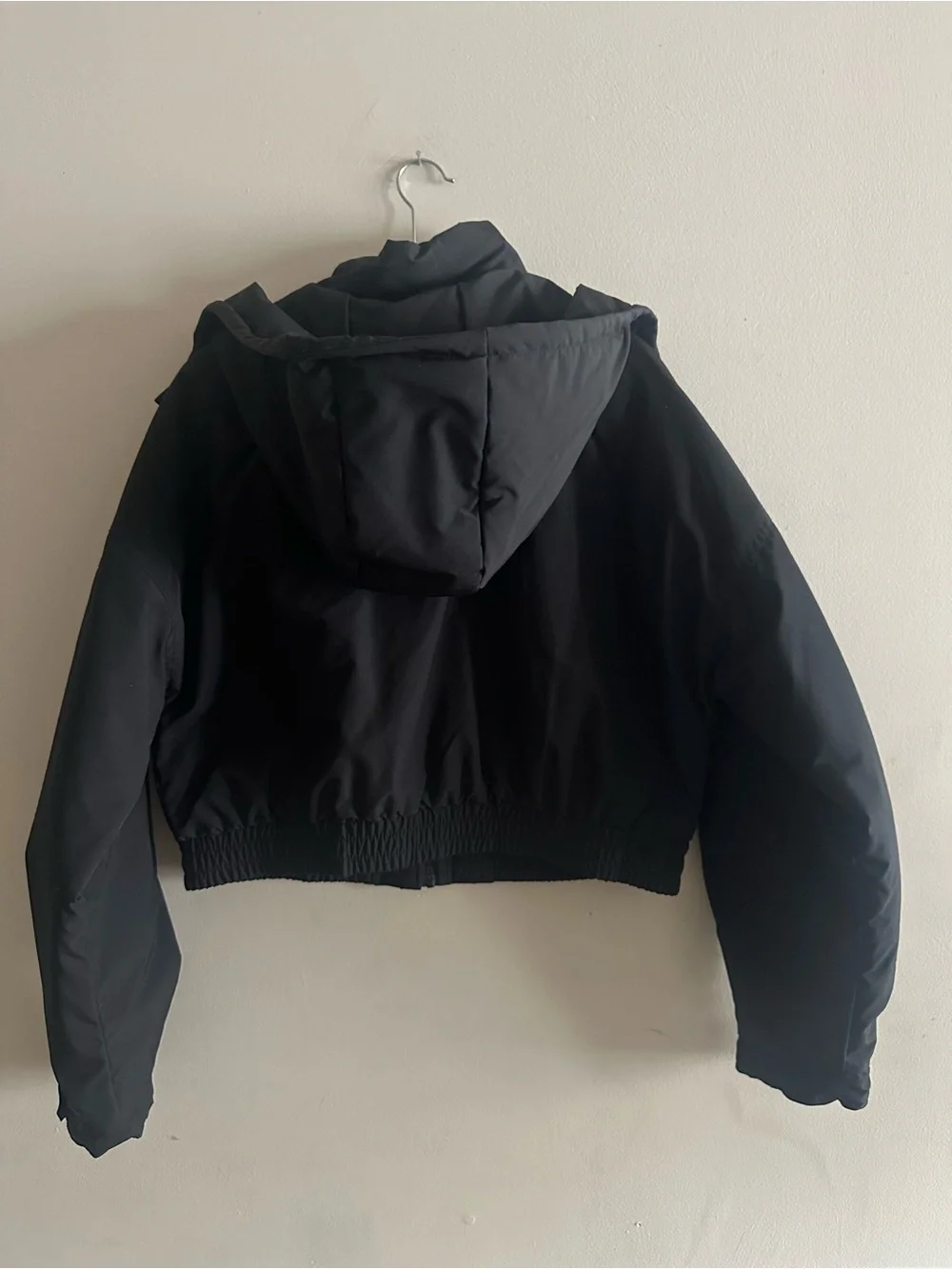 Black Women's Utility Zip-Up Jacket Size XL